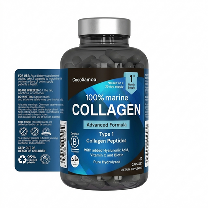 Colágeno Marino Hidrolizado con Magnesio y Vitamina C